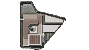 Palestra - Scuola G. Marconi planimetria 3d