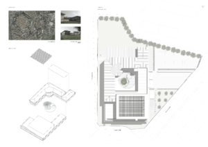Palestra - Scuola G. Marconi planimetria e spaccato