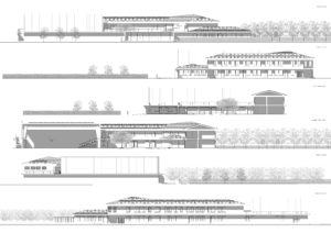 Palestra - Scuola G. Marconi prospetti