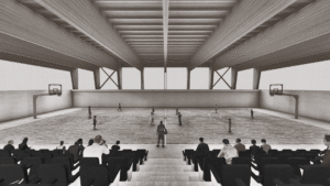 Palestra - Scuola G. Marconi render 4