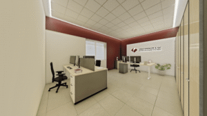 Uffici Area Broker & QZ 3. ufficio 3 postazioni