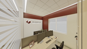 Uffici Area Broker & QZ 6. ufficio 2 postazioni