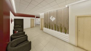 Uffici Area Broker & QZ 9. hall di ingresso 1a