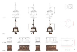 Rilievo Santuario della Verna dettagli leggio 1 20