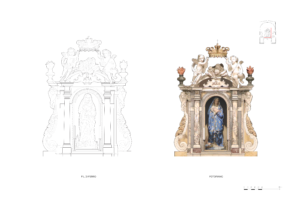 Rilievo Santuario della Verna dettaglio altare 1 !0